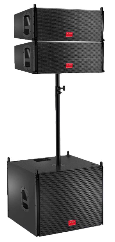 loa line array 208 cho âm thanh tiệc cưới